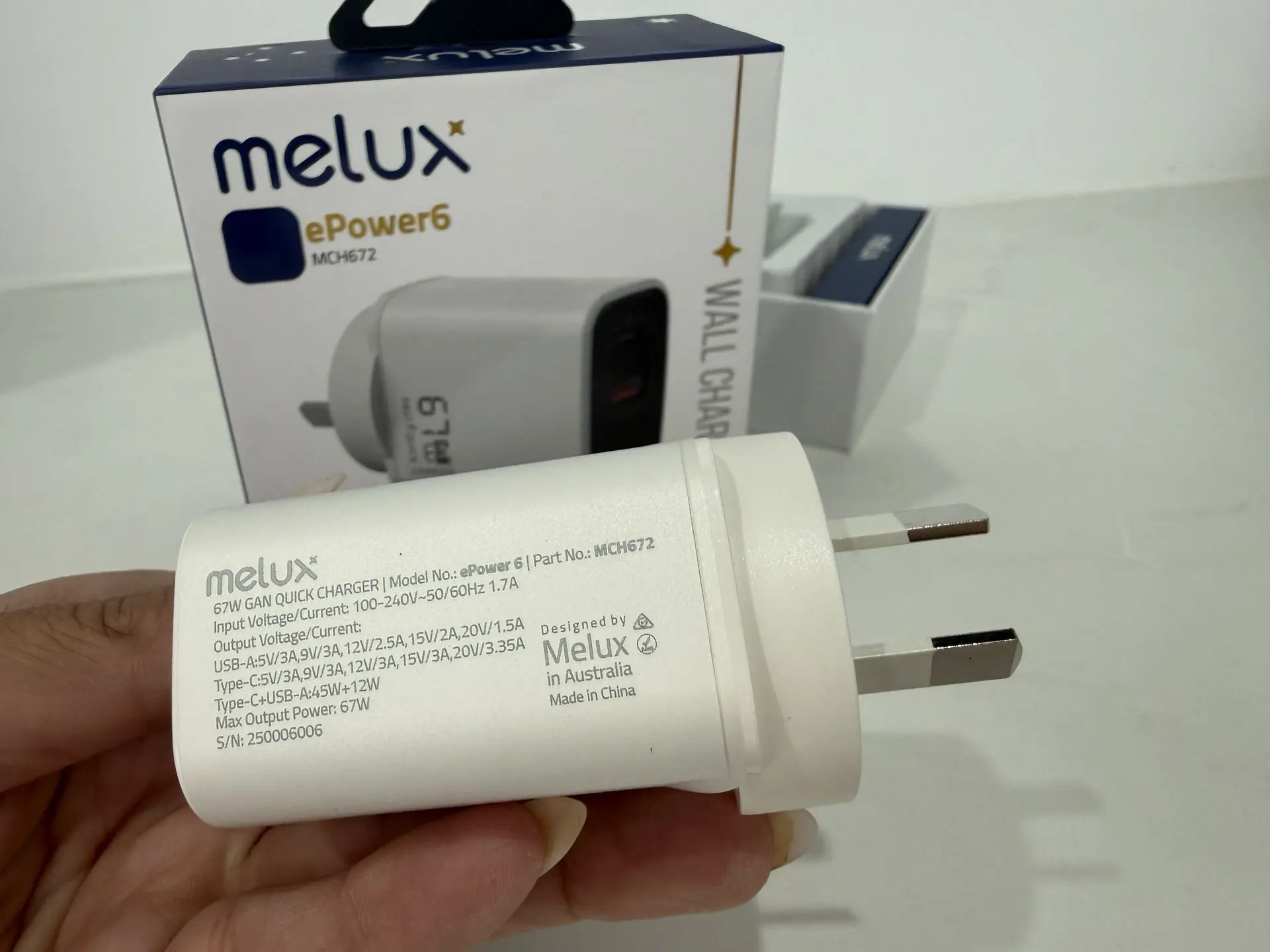 melux Wall Charger ePower 6 - In the box, photo 7