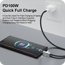 Melux Swift Connect311 Cable 100W  USB C to USB C 1m