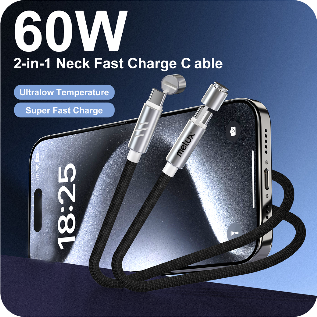 Melux Swift Connect461 Cable 60W USB C to USB C 1.2m