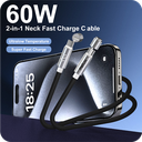 Melux Swift Connect461 Cable 60W USB C to USB C 1.2m