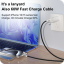 Melux Swift Connect461 Cable 60W USB C to USB C 1.2m