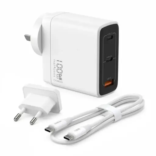[ePower_10] Fast Charger 100W USB-C PD Wall Charger High Power - Melux